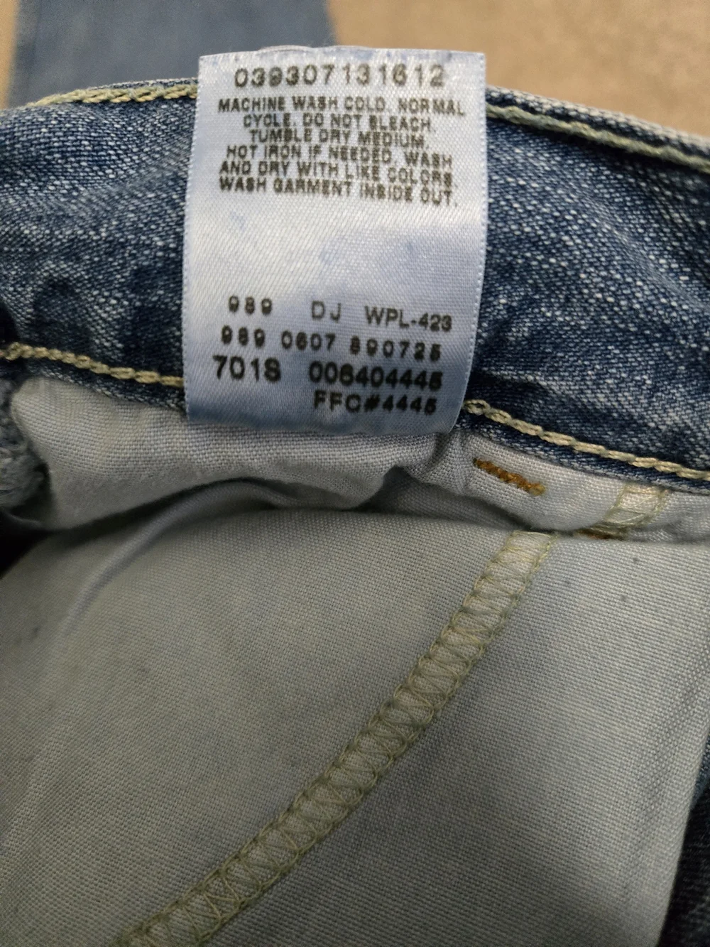 Mens Levi's Medium Blue Relaxed Fit Jeans 30x32